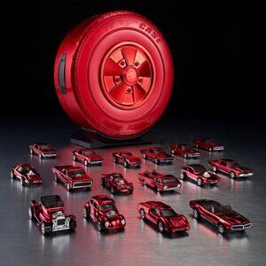 Hot Wheels Collectors – Mattel 80th Anniversary Original 16 Rally Case Set